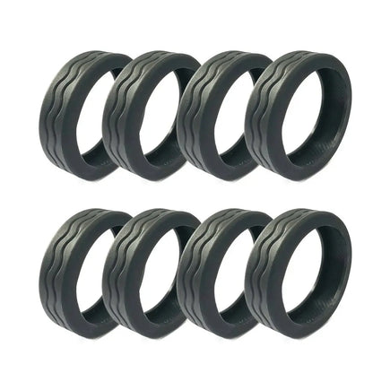 8PCS/Set Travel  Silicone Suitcase Wheels Protection