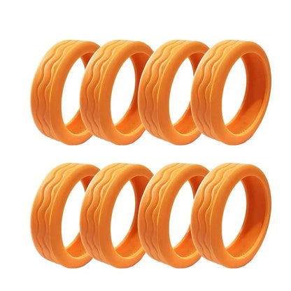 8PCS/Set Travel  Silicone Suitcase Wheels Protection