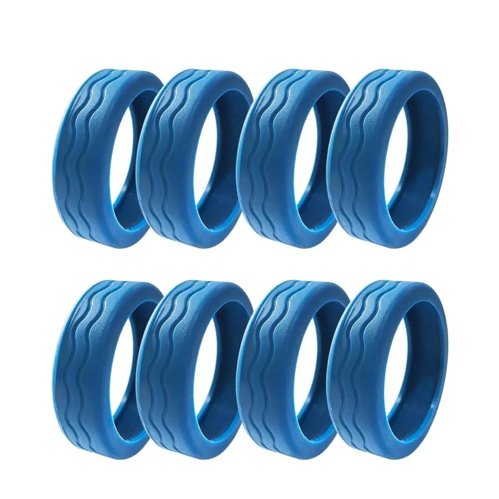8PCS/Set Travel  Silicone Suitcase Wheels Protection
