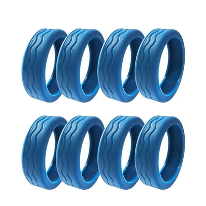8PCS/Set Travel  Silicone Suitcase Wheels Protection