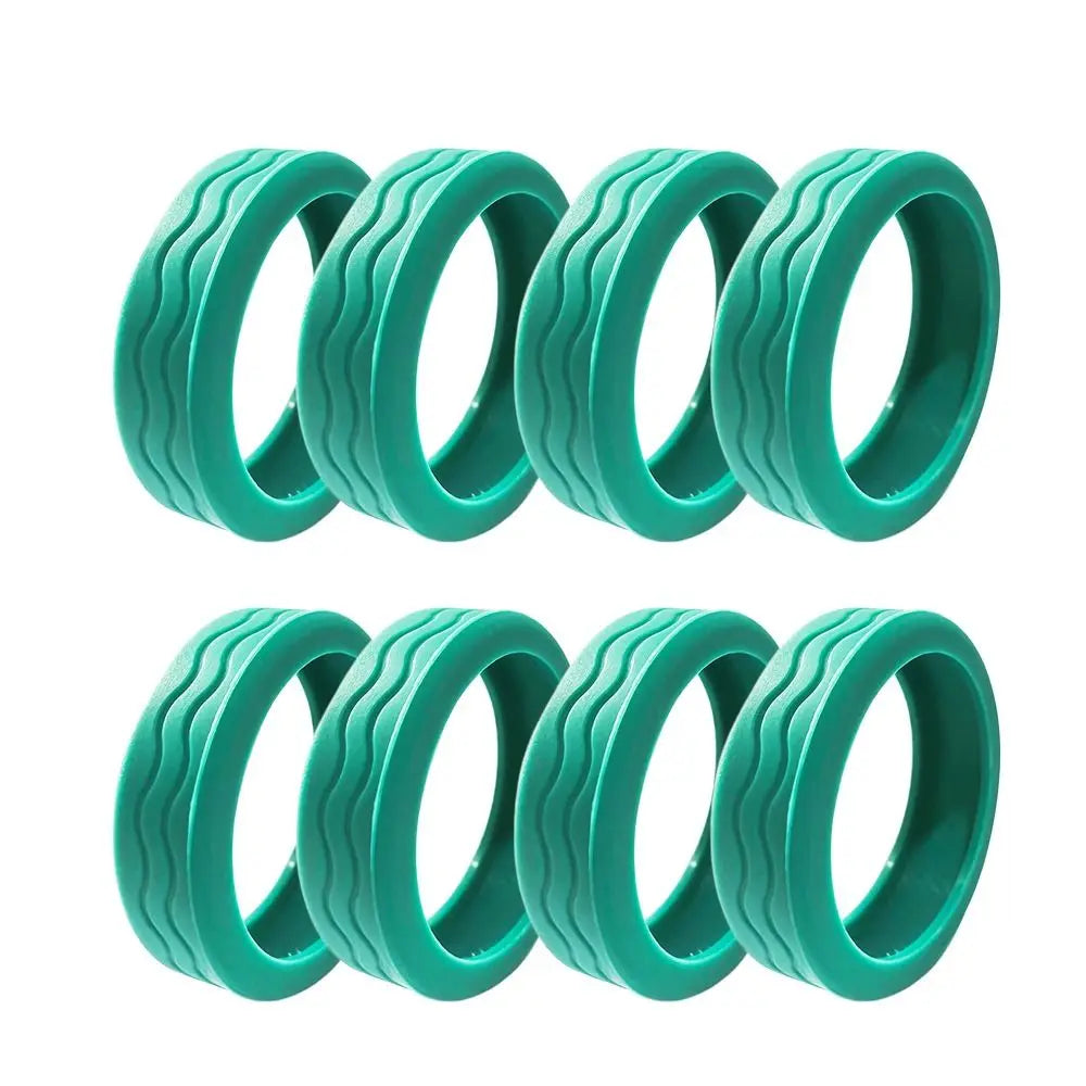 8PCS/Set Travel  Silicone Suitcase Wheels Protection