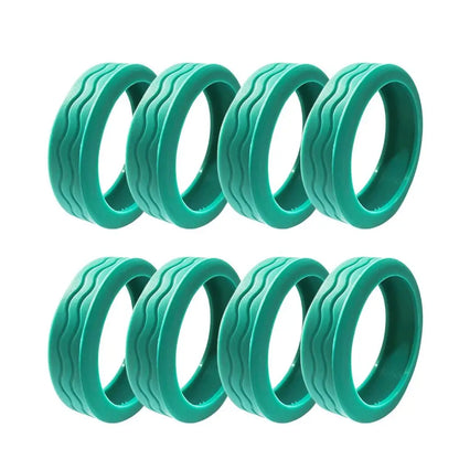 8PCS/Set Travel  Silicone Suitcase Wheels Protection